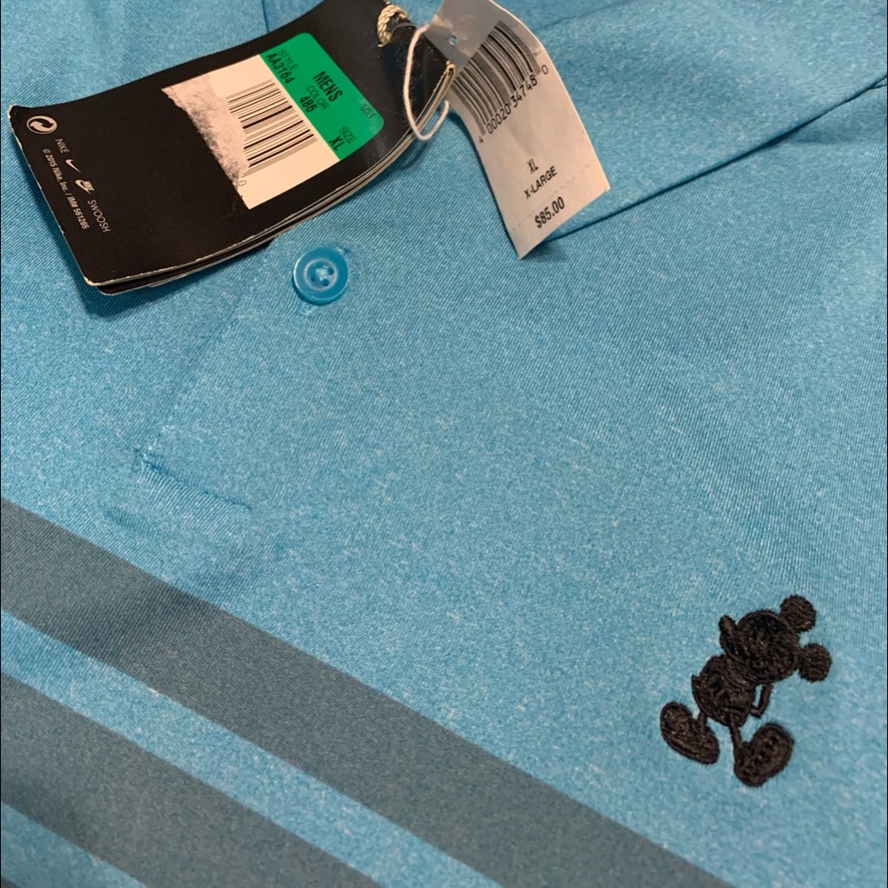 Brand new never worn salesman sample NIKE GOLF MEN XL DISNEY PARK